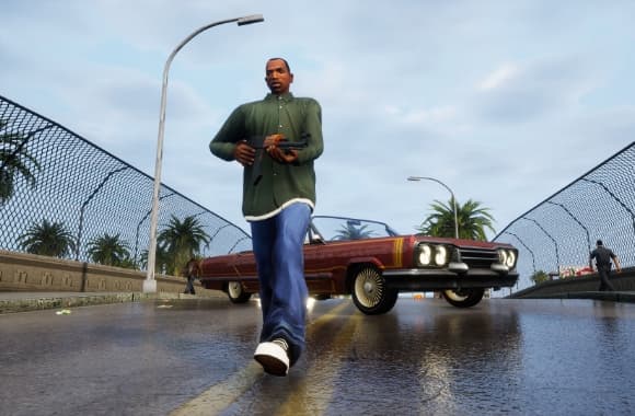 侠盗猎车手：圣安地列斯重制版--游戏本体-绿色免安装-解压即玩~