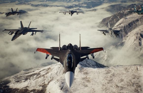 皇牌空战7：未知空域---游戏本体-绿色免安装-解压即玩~