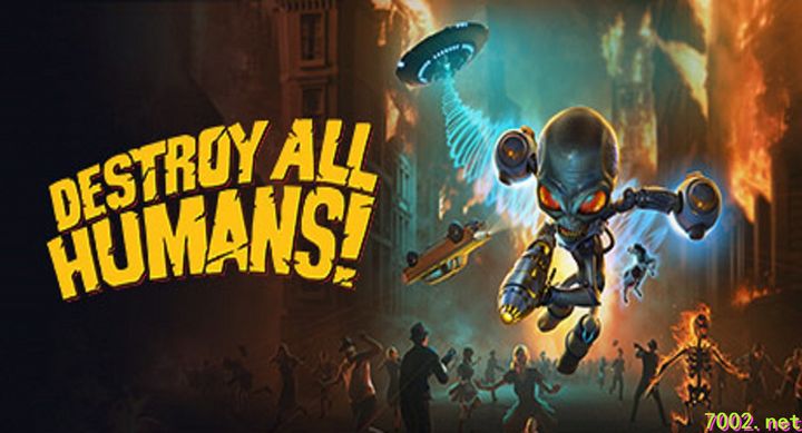 毁灭全人类 重制版 Destroy All Humans支持手柄--游戏本体-绿色免安装-解压即玩