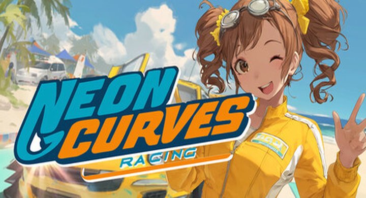 霓虹弯道赛车 Neon Curves Racing--游戏本体-绿色免安装-解压即玩~