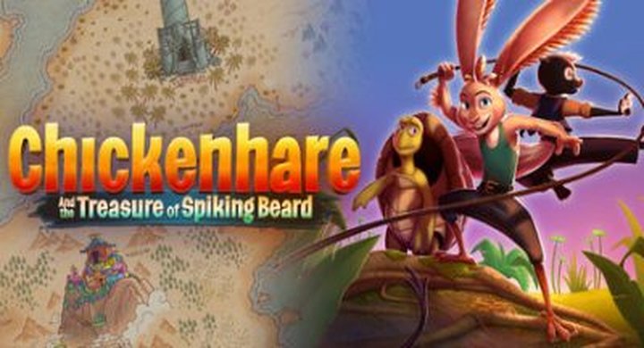 鸡兔联盟和尖胡子的宝藏|官方中文|支持手柄|Chickenhare and the treasure of Spiking-Beard|霍珀与刺猬胡须的宝藏-下载-游戏本体-绿色免安装-解压即玩~