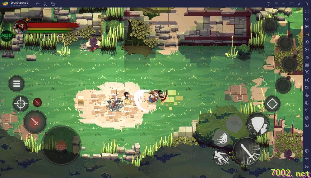 不可鲁莽（完整版+菜单版）Steam移植 像素风格魂类游戏!打击感满满，畅快杀戮!