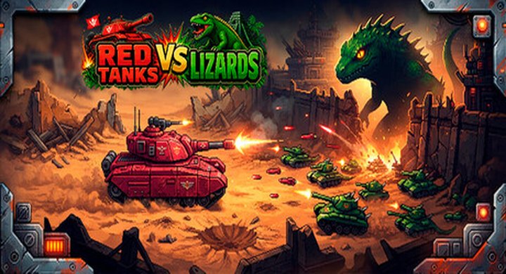 红色坦克vs蜥蜴 Red Tanks vs Lizard Build.24609491 容量407MB 简体中文） -下载-游戏本体-绿色免安装-解压即玩~